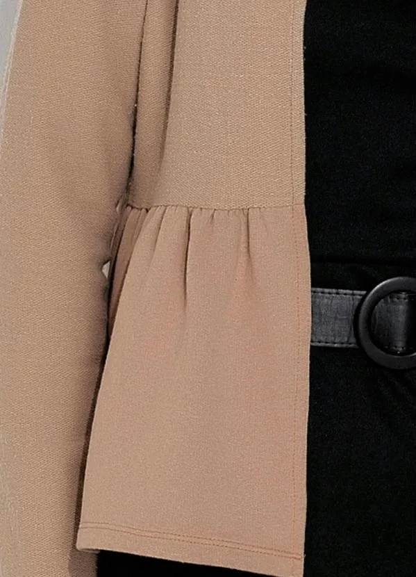 Rosalie - Casaco Bege com Manga Longa 3