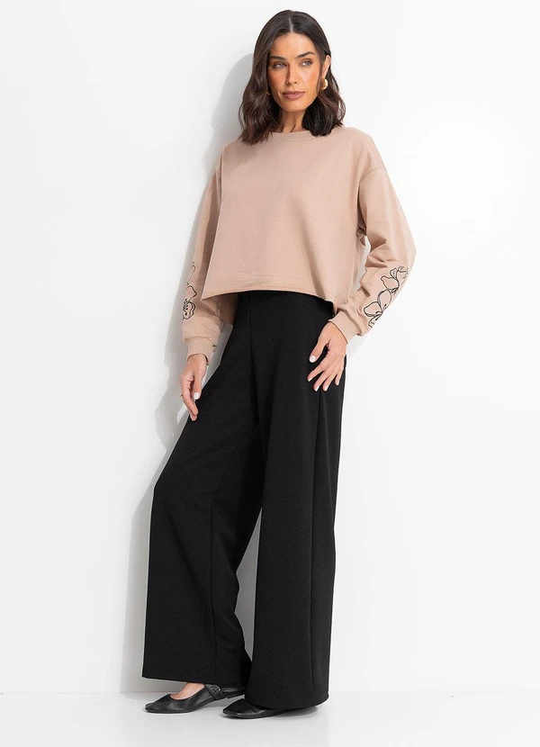 Quintess - Casaco Bege em Moletinho 3