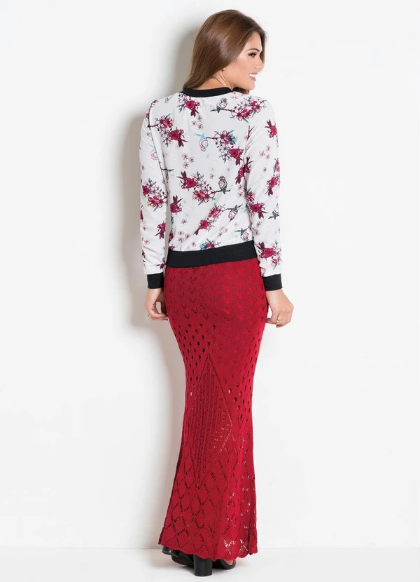 Rosalie - Casaco Bomber Estampa Pássaros 5