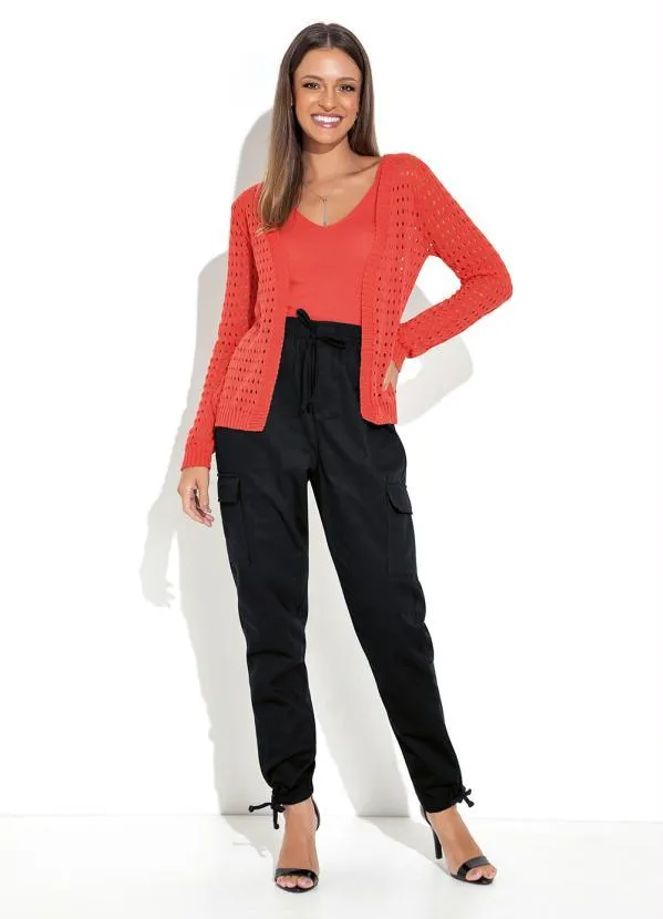 Rosalie - Casaco Cereja em Tricô 3