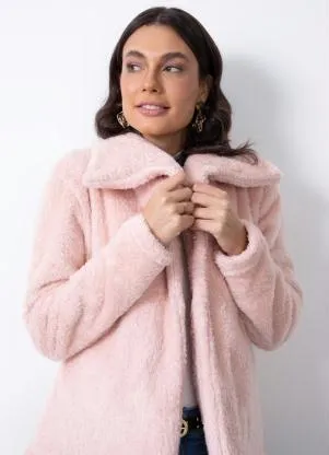 Quintess - Casaco com Gola Rosa - QUINTESS