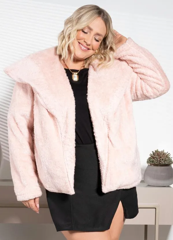 Quintess - Casaco com Gola Rosa 4