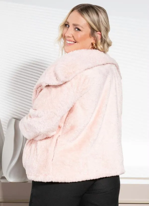 Quintess - Casaco com Gola Rosa 5