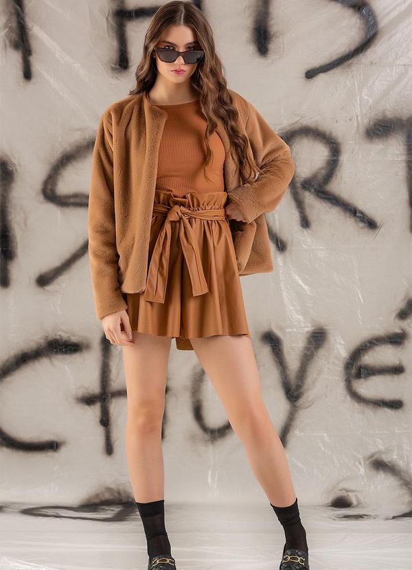 Choyee - Casaco Cortiça Marrom 4