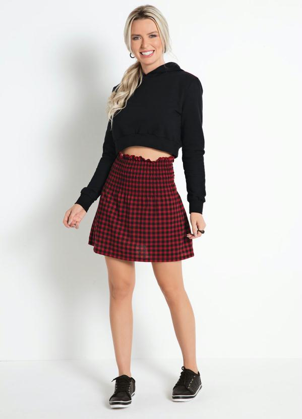 Outlet - Casaco Cropped Preto 4