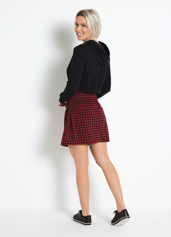 Outlet - Casaco Cropped Preto 5