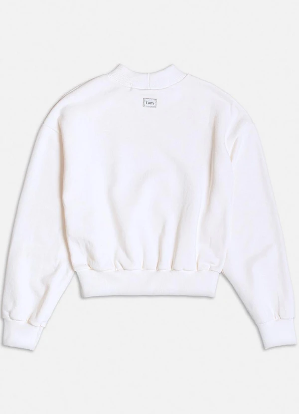 Authoria - Casaco de Moletom com Estampa Degradê Branco 2