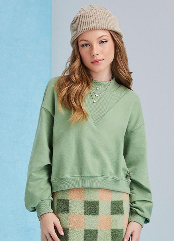 I Am - Casaco de Moletom Oliva Verde