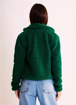 Sofie - Casaco de Pelo Verde - SOFIE