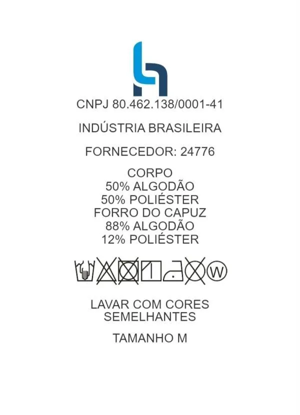 bonprix - Casaco Estampado com Zíper Preto/Laranja 5