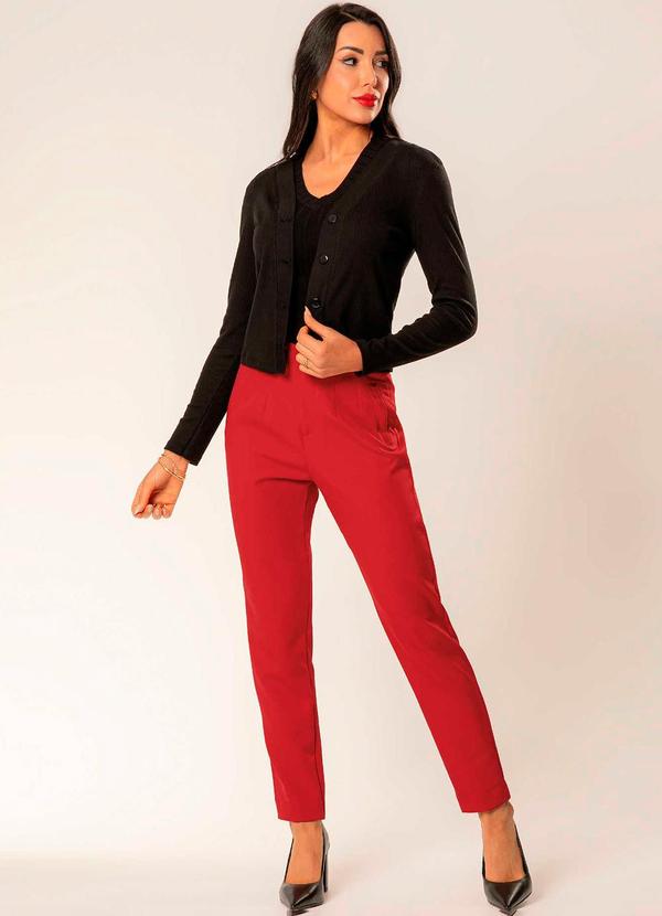 Cativa - Casaco Feminino Canelado Preto 2