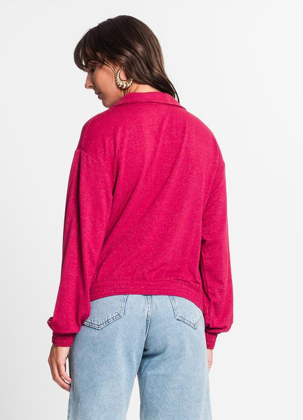 Rovitex - Casaco Feminino em Molecotton Vermelho 2