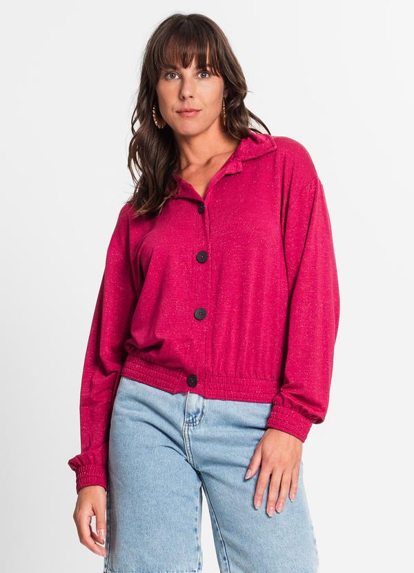 Rovitex - Casaco Feminino em Molecotton Vermelho 4