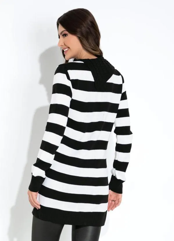 Rosalie - Casaco Listras com Gola 2