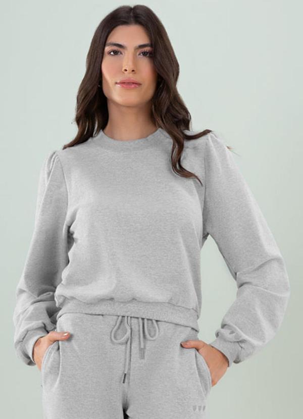 Angel - Casaco Molecotton Cinza