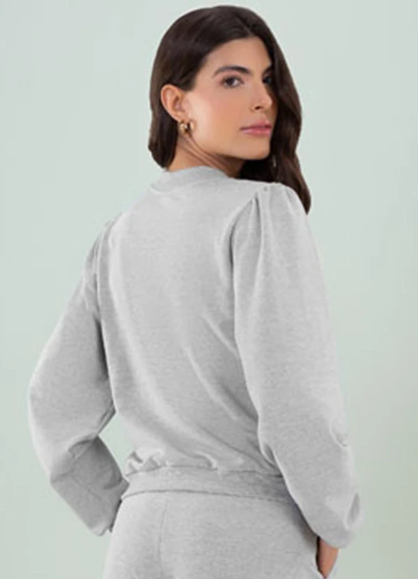 Angel - Casaco Molecotton Cinza 2