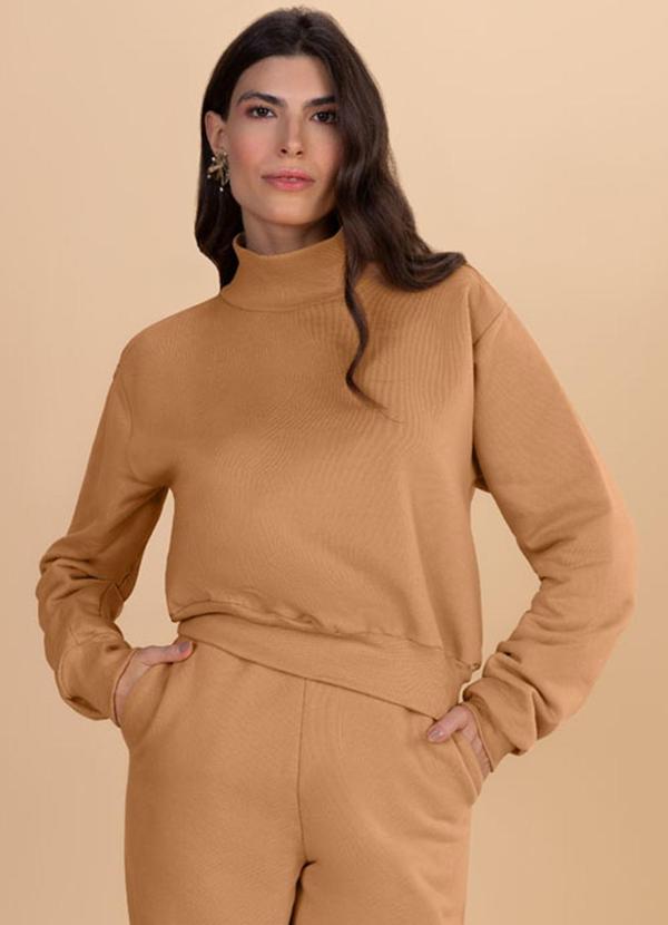 Angel - Casaco Moletom Marrom