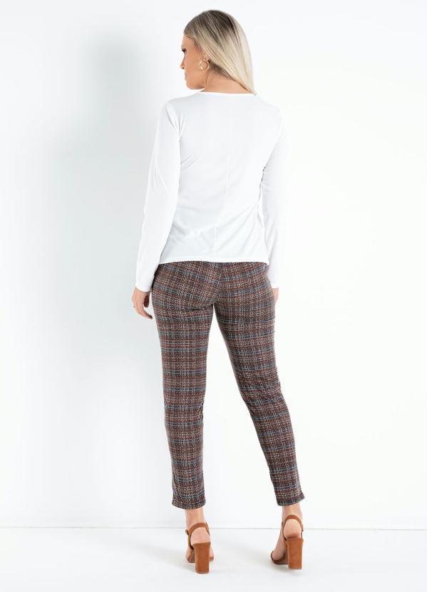 Outlet - Casaco Off White com Frente em Pêlo de Carneiro 4