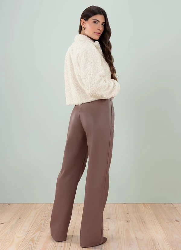 Angel - Casaco Pelo Lurex Branco 3