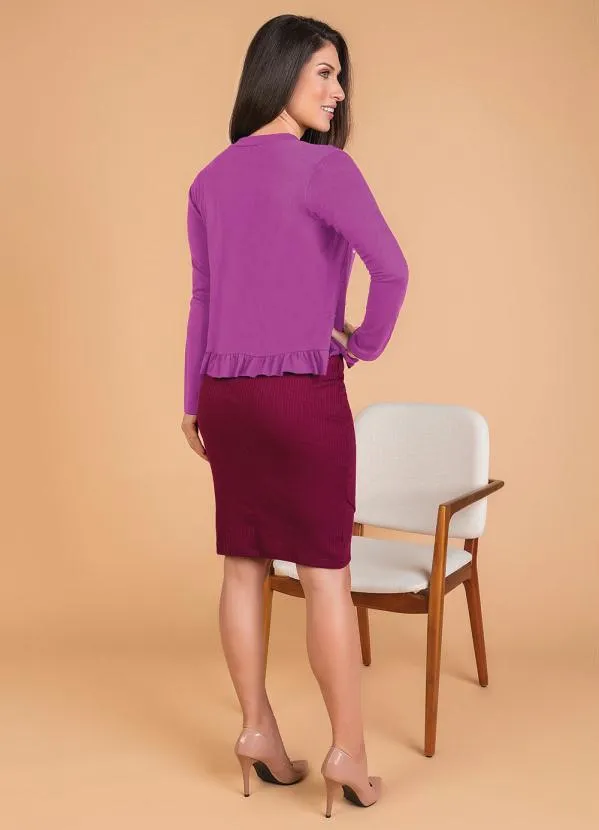 Rosalie - Casaco Pink  com Pérolas 4