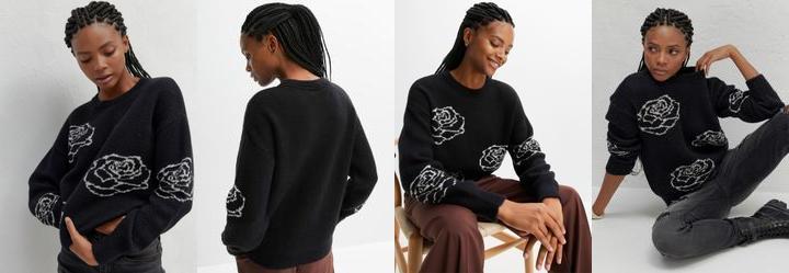 Casaco Preto em Tric