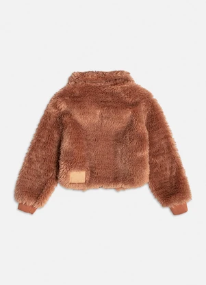 Authoria - Casaco Teddy Caramelo Bege - AUTHORIA