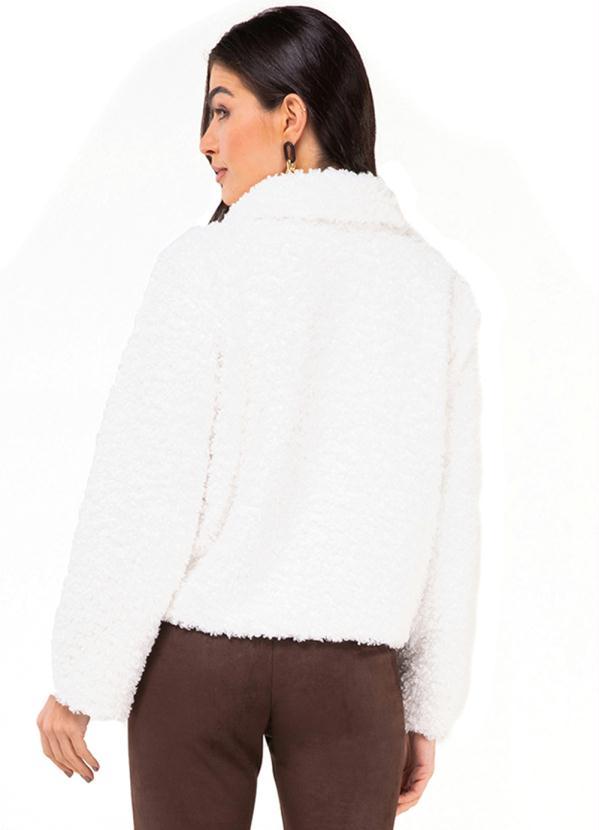 Endless - Casaco Tedy Feminino Bege 2