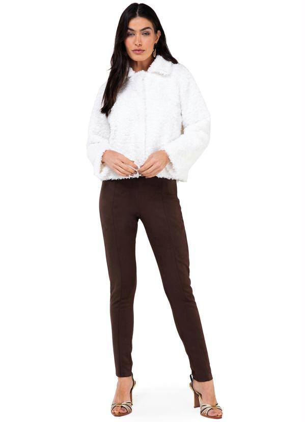 Endless - Casaco Tedy Feminino Bege 3