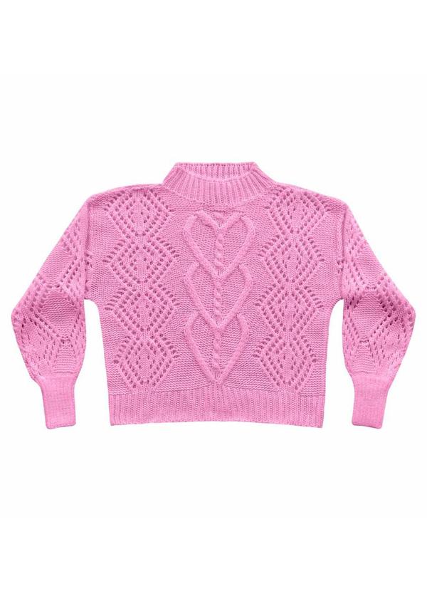 Angel - Casaco Tricot Rosa 4