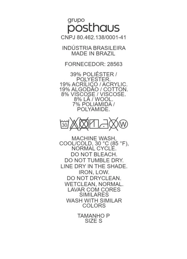 Quintess - Casaco Xadrez Cinza em Tweed 4