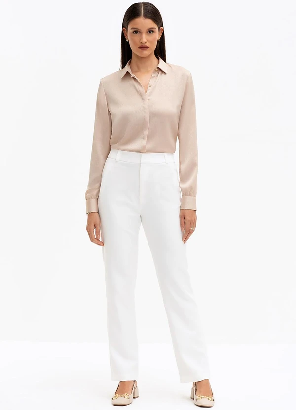 Principessa - Camisa Manga Longa Nude Rosê Alicia 3