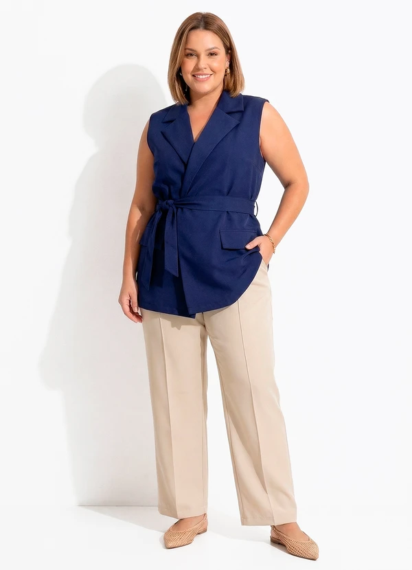 Quintess - Colete Azul Marinho em Alfaiataria 7