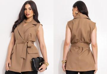 Colete Cqui em Alfaiataria