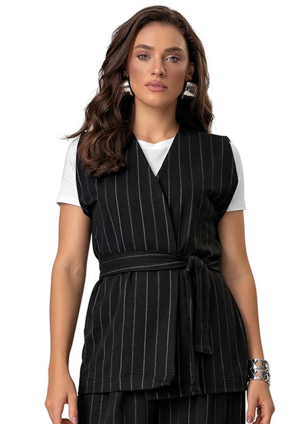 Endless - Colete Feminino de Molecotton Endless Preto