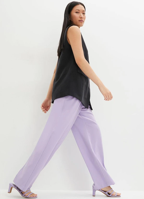 bonprix - Colete Preto em Crepe Plano 4