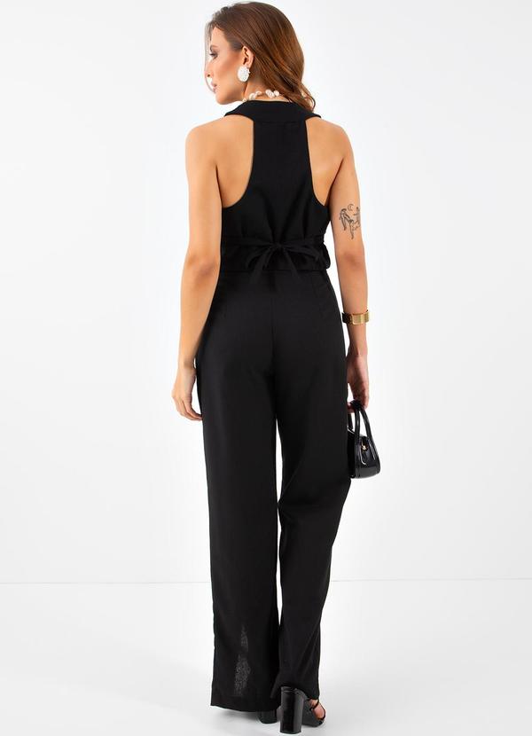 Quintess - Colete Preto em Linho 10