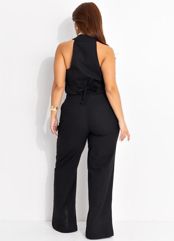 Quintess - Colete Preto em Linho 15