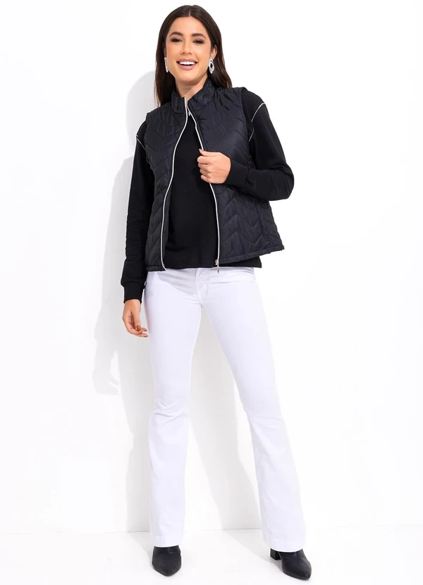 Bimini - Colete Preto em Microfibra 3