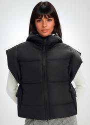 Colete Preto em Tactel