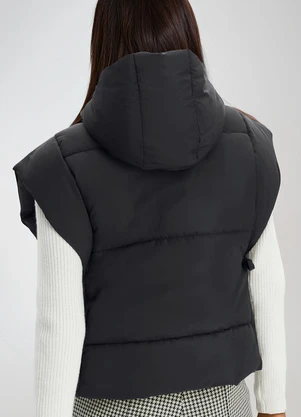 bonprix - Colete Preto em Tactel - BONPRIX