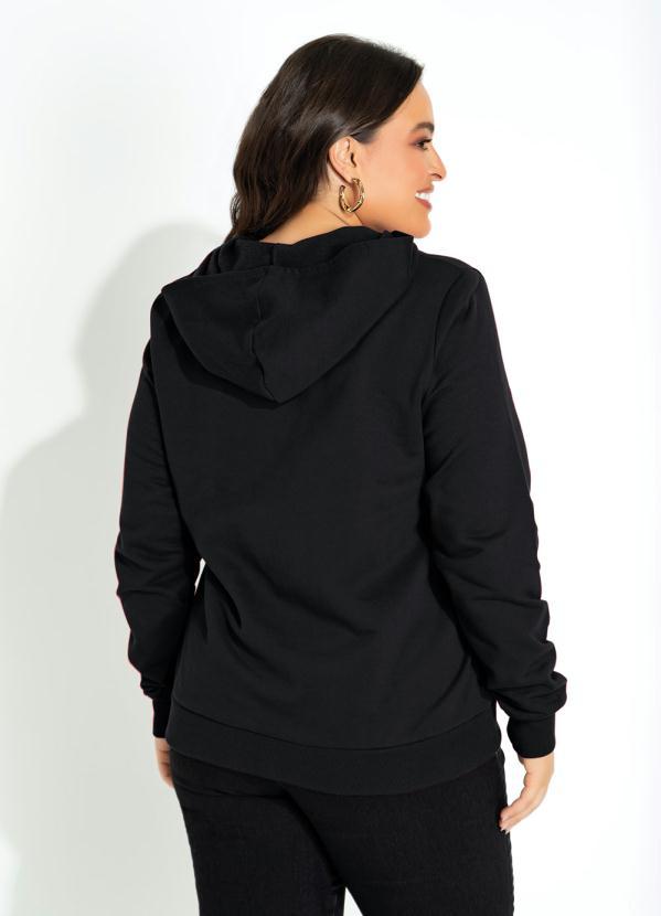 Basicamente - Jaqueta Preto com Zíper Basicamente 2