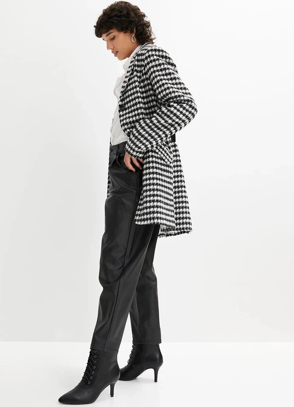 bonprix - Sobretudo Pied Poule em Tweed 6