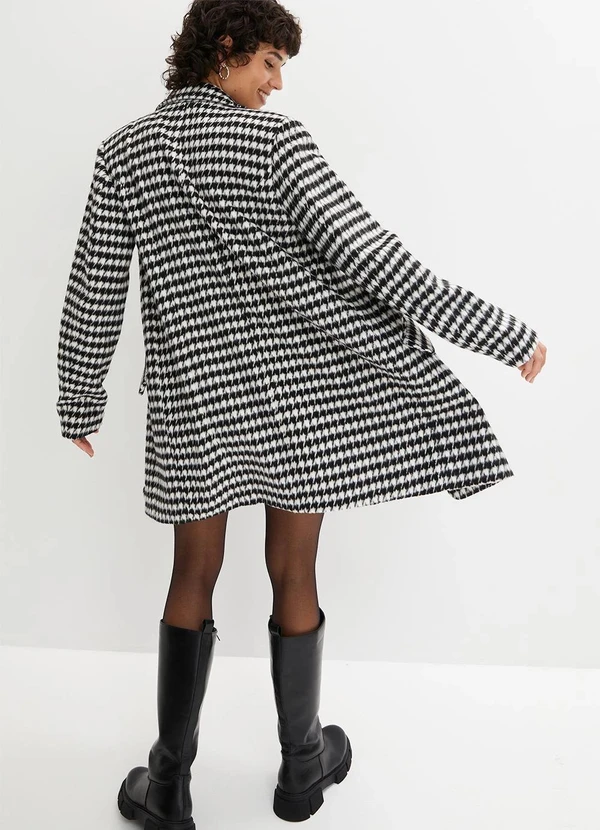 bonprix - Sobretudo Pied Poule em Tweed 5