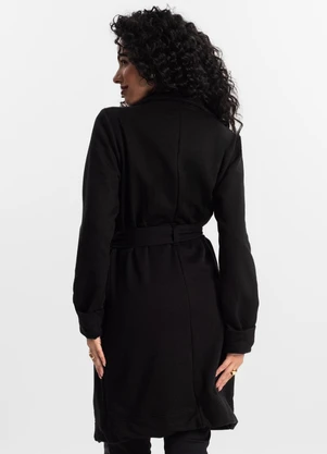 Rovitex - Trench Coat Feminino Preto - ROVITEX