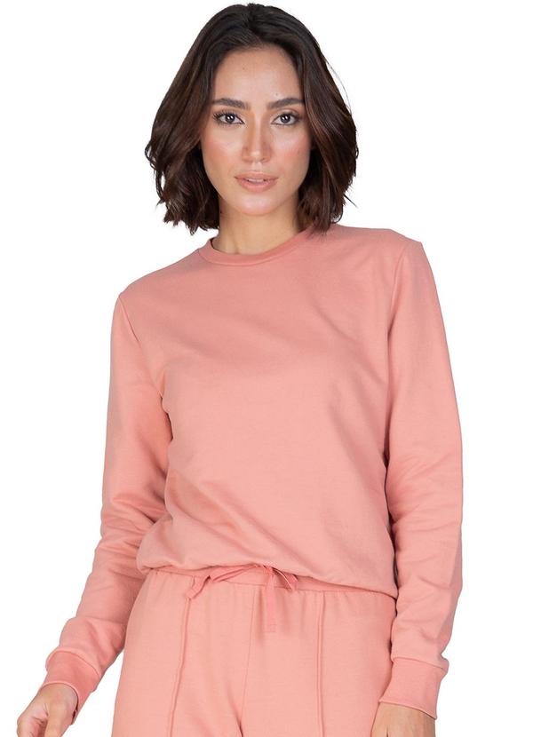 Select - Blusão Feminino Básico  Rosa