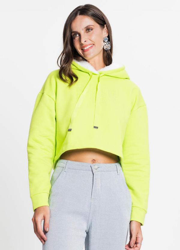 Rovitex - Blusão Feminino com Capuz Verde