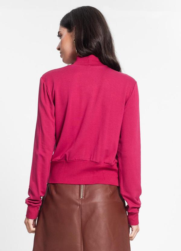 Rovitex - Blusão Feminino em Molecotton Vermelho 3