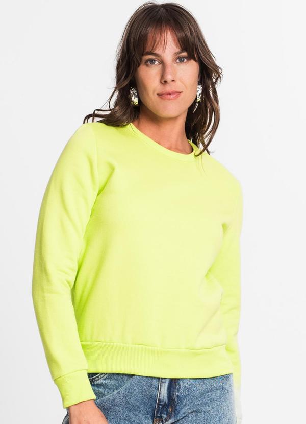 Rovitex - Blusão Feminino em Moletom Verde