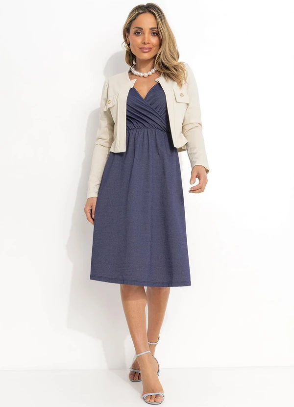 Rosalie - Casaqueto Creme com Lapela 3