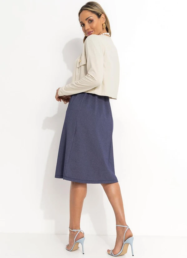 Rosalie - Casaqueto Creme com Lapela 5